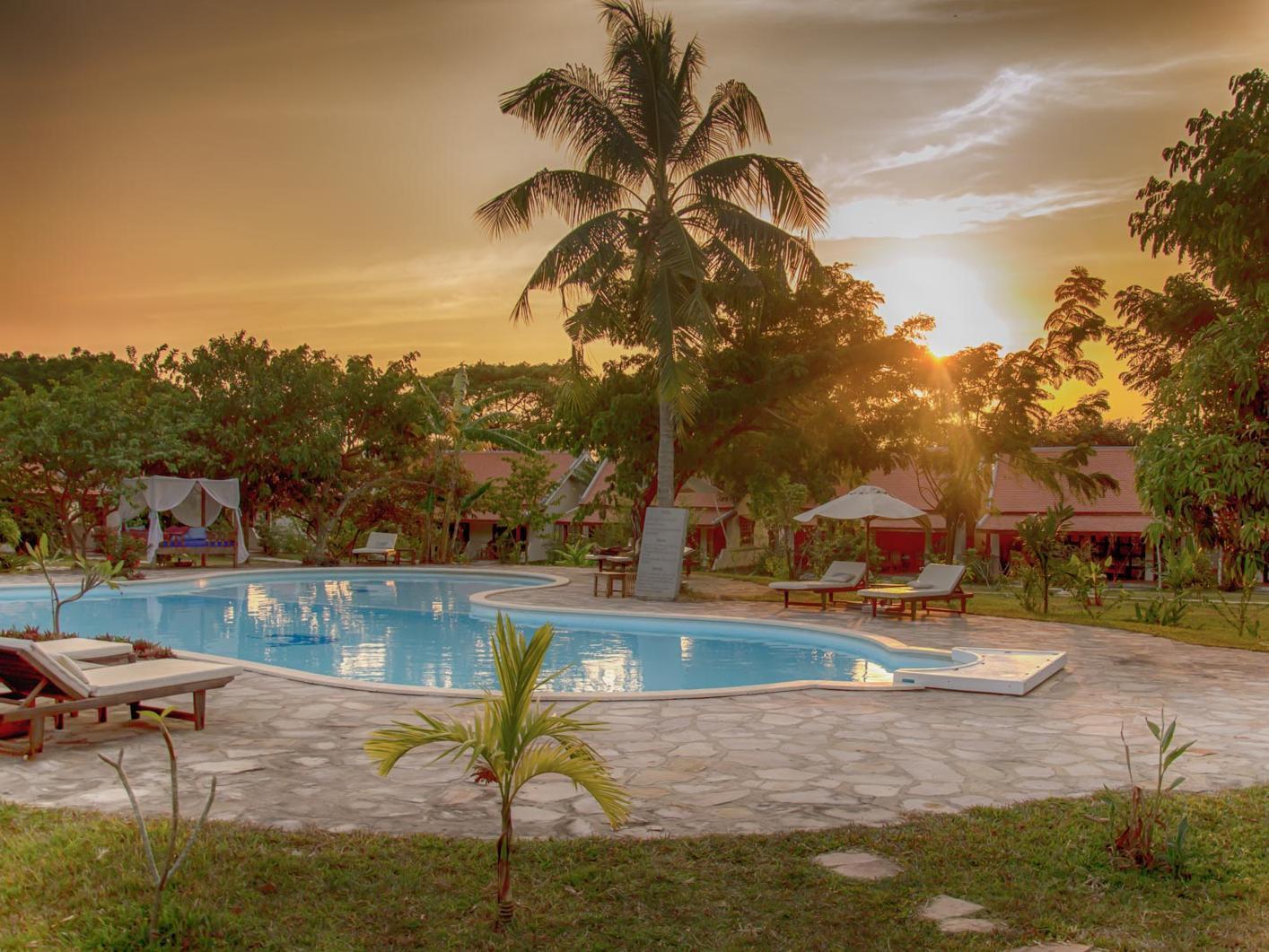 Le Flamboyant Resort Kep Eksteriør billede